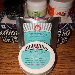 Beauty box facial samples. Unopened.